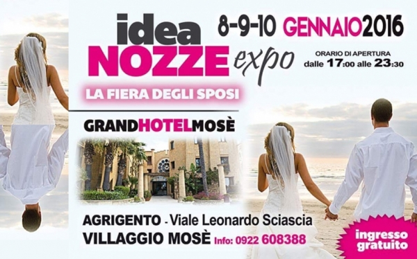 Idea Nozze: Dall&#039;8 al 10 Gennaio 2016